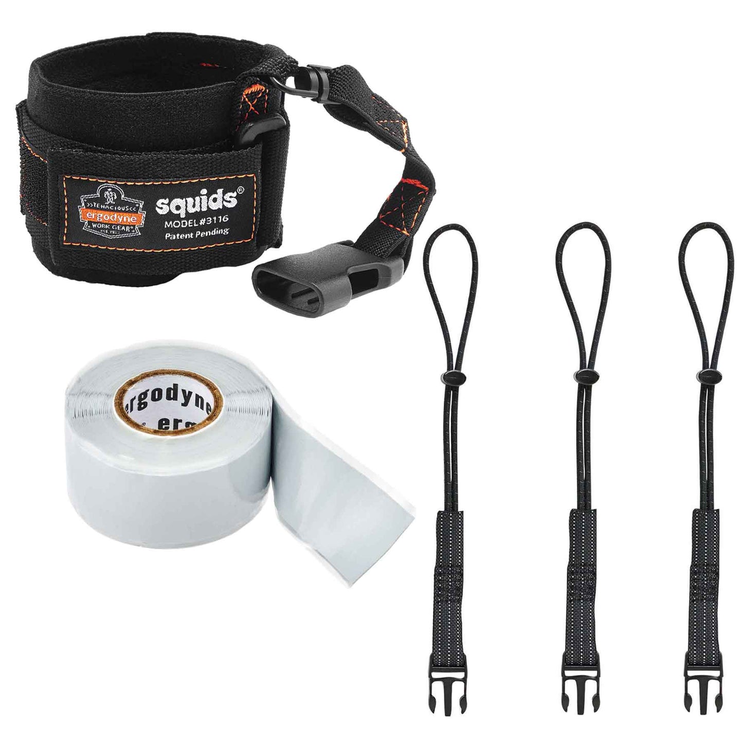 Squids 3192 Kit  Wrist Lanyard Tethering Kit - 3lbs / 1.4kg