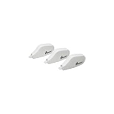 AbilityOne 7510015117933 SKILCRAFT Correct-it Mini Dispenser - 1 Line(s) - White Tape - Non-refillable - 3 / Pack - White