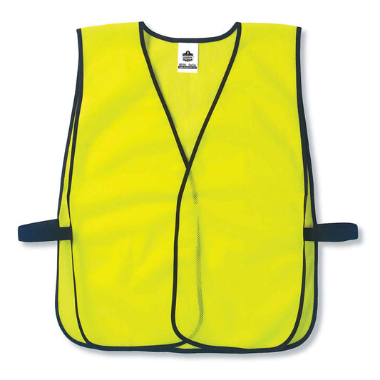 GloWear 8010HL  Lime Non-Certified Economy Vest