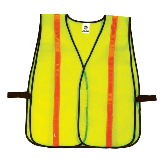 GloWear 8040HL  Lime Non-Certified Hi-Gloss Vest