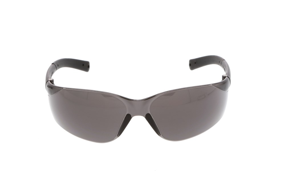 MCR Safety BK212 BearKat® BK2 Series Safety Glasses with Gray Lens Soft Non-Slip Temple Material (1 Pair)