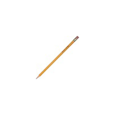 AbilityOne 7510002815234 SKILCRAFT No. 2 Woodcase Pencil - #2 Lead - Black Lead - Yellow Wood Barrel - 1 Dozen