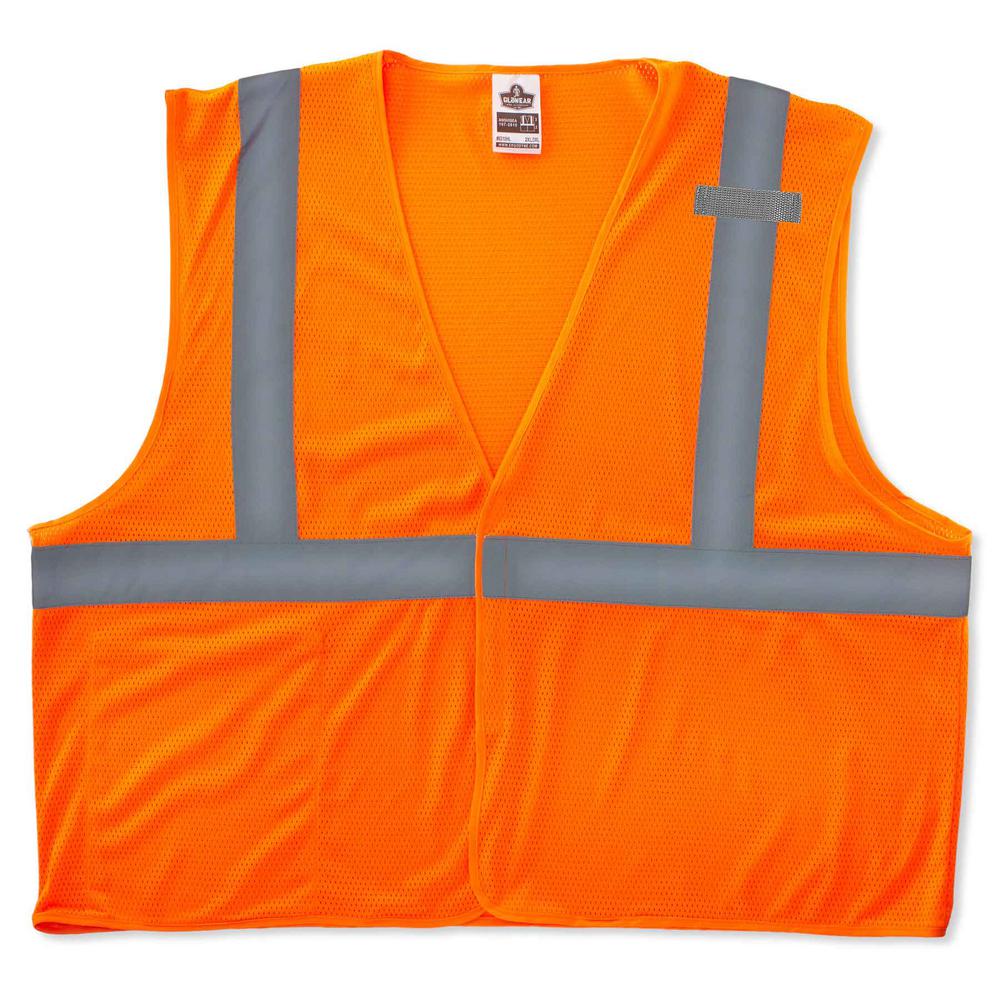 GloWear 8210HL XS Lime Type R Class 2 Economy Mesh Vest