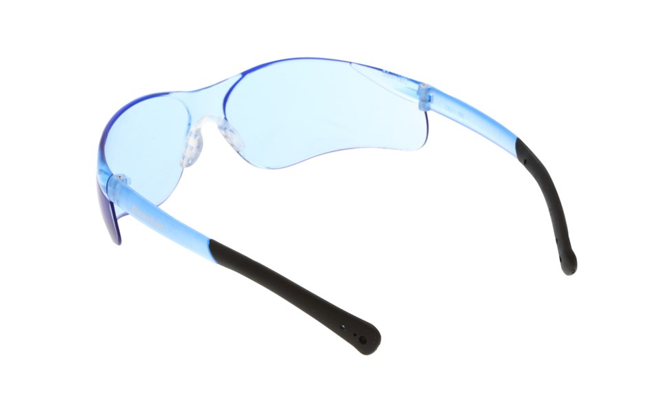 MCR Safety BK313 BearKat® BK3 Series Safety Glasses with Light Blue Lens Non-Slip Temple Material and Soft Nosepiece (1 Pair)