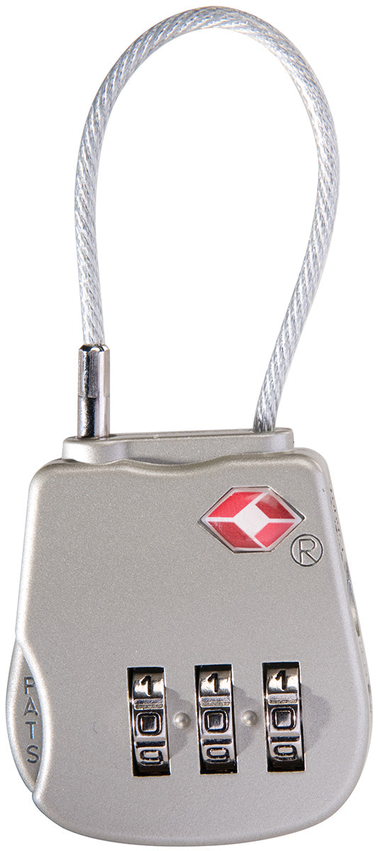 Pelican 1506TSA Cable Padlock TSA