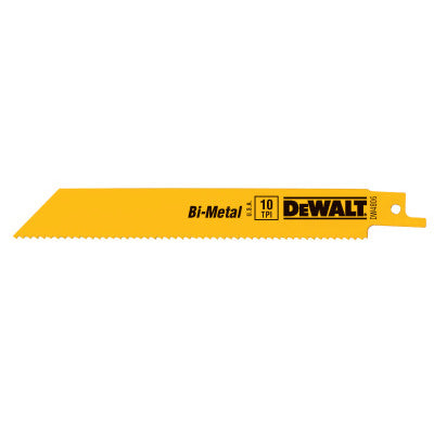 Dewalt DW4806 6"L 10Tpi Bi-Metal Strai (5 Ea)