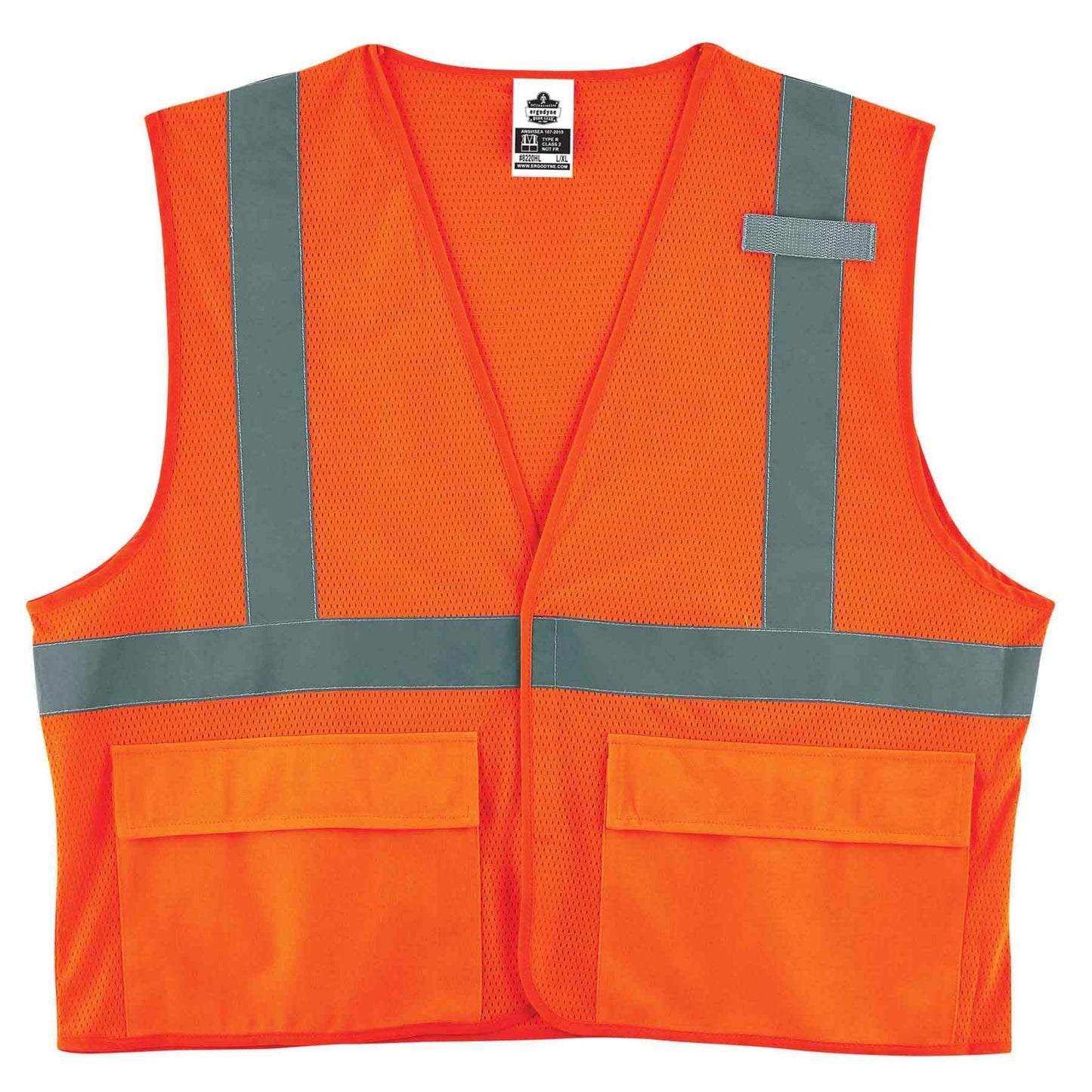 GloWear 8220HL 2XL/3XL Orange Type R Class 2 Standard Mesh Vest