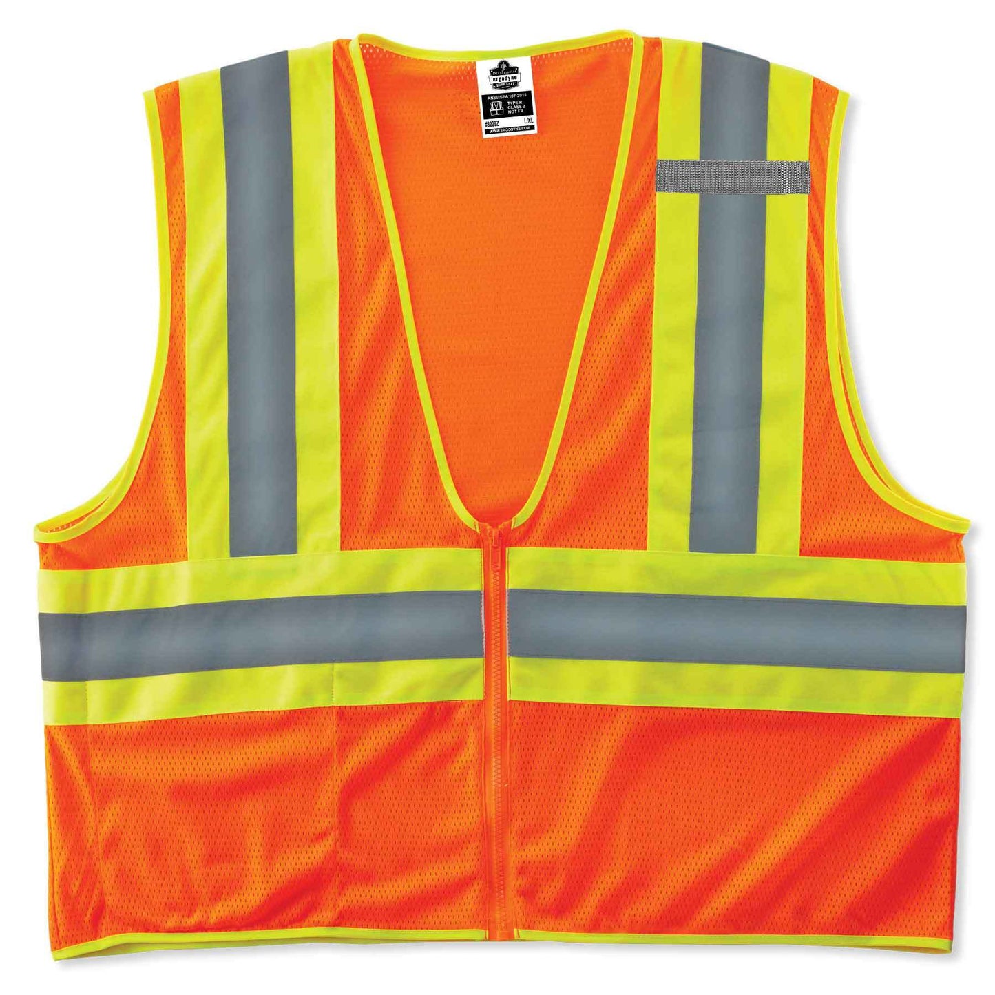 GloWear 8229Z XS Orange Type R Class 2 Economy Two-Tone Vest