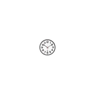 AbilityOne 6645014919814 SKILCRAFT Atomic Slimline Clock - Analog - Quartz - Atomic