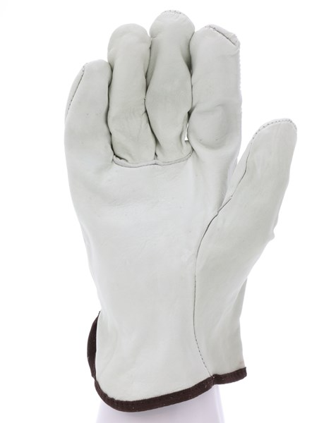 MCR Safety 32013L Leather Drivers Work Gloves CV Grade Grain Cow Straight Thumb (1 DZ)