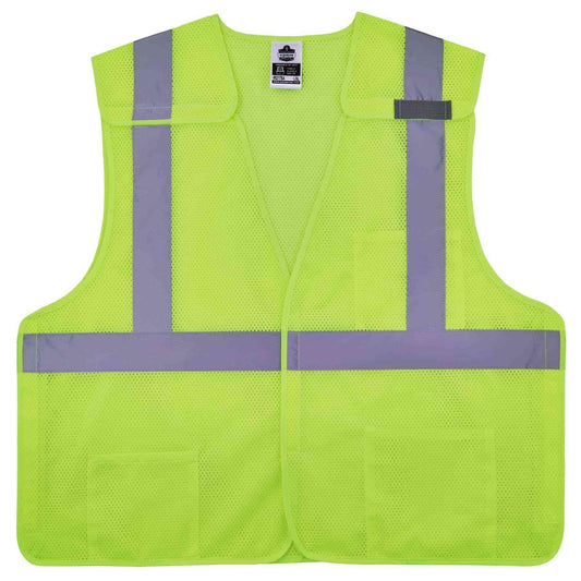 GloWear 8217BA S/M Lime Breakaway Hi-Vis Class 2 Vest