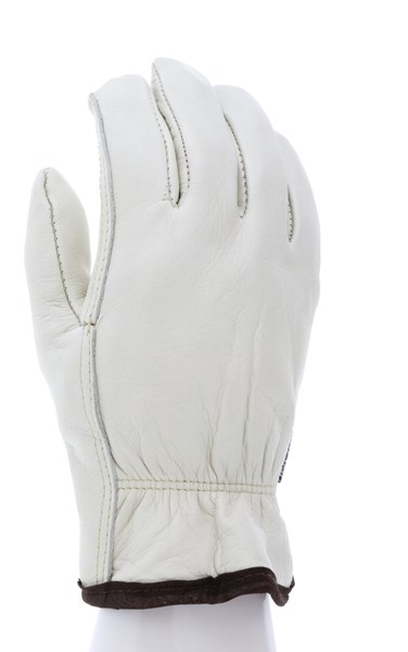 MCR Safety 3260M Leather Drivers Insulated Work Gloves Premium Grade Grain Cowskin Leather Insulated Gloves with Foam Lining Straight Thumb (1 DZ)