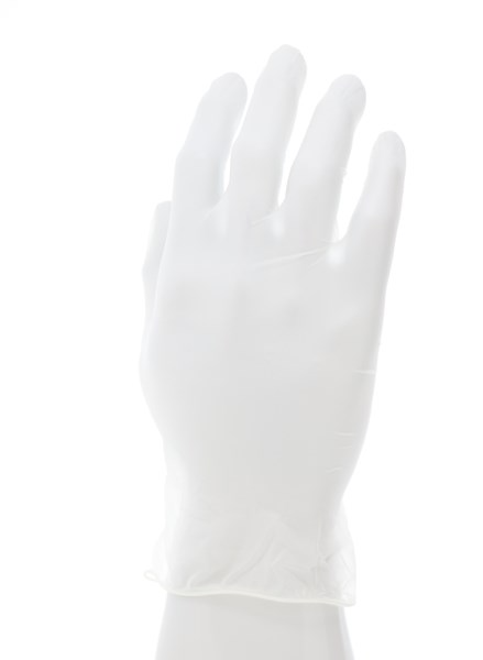 MCR Safety 5014L 3 mil (3.2 g) SensaTouch™ Gloves Powder Free Disposable Vinyl Industrial Food Service Grade Smooth Finish 9 Inches Clear (1 CS)
