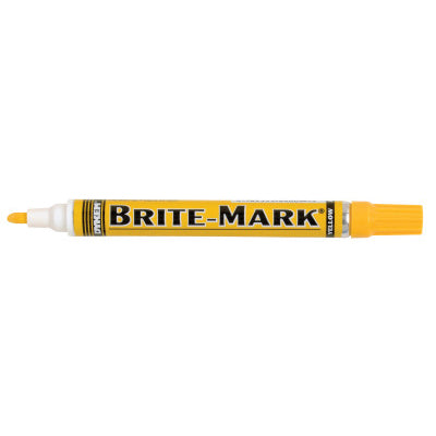 Dykem 84004 Brite-Mark Paint Pen Medium Tip Yellow (1 EA)