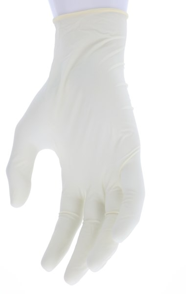 MCR Safety 5045L 5 mil (7.36 g) SensaTouch™ Gloves Powder Free Disposable Latex Premium Medical Grade Textured Grip 9.5 Inches Natural (1 CS)