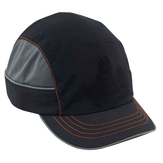 Skullerz 8950 Short Brim Black Bump Cap