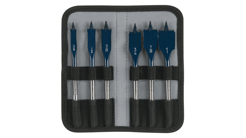 Bosch DSB5006P Daredevil 6 Pc Spade Bit Set /Pch