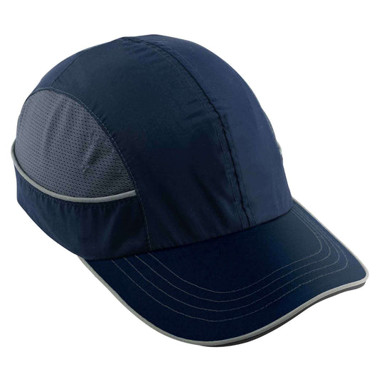 Skullerz 8950 Long Brim Navy Bump Cap