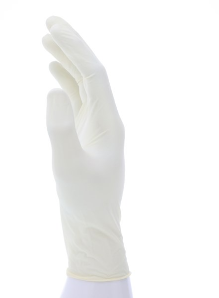 MCR Safety 5055L 5 mil (4.9 g) SensaTouch™ Gloves Powder Free Disposable Latex Industrial Food Service Grade Smooth Finish 9.5 Inches Natural (1 CS)