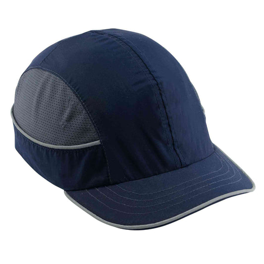 Skullerz 8950XL Short Brim Navy XL Bump Cap