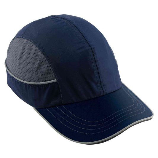 Skullerz 8950XL Long Brim Navy XL Bump Cap