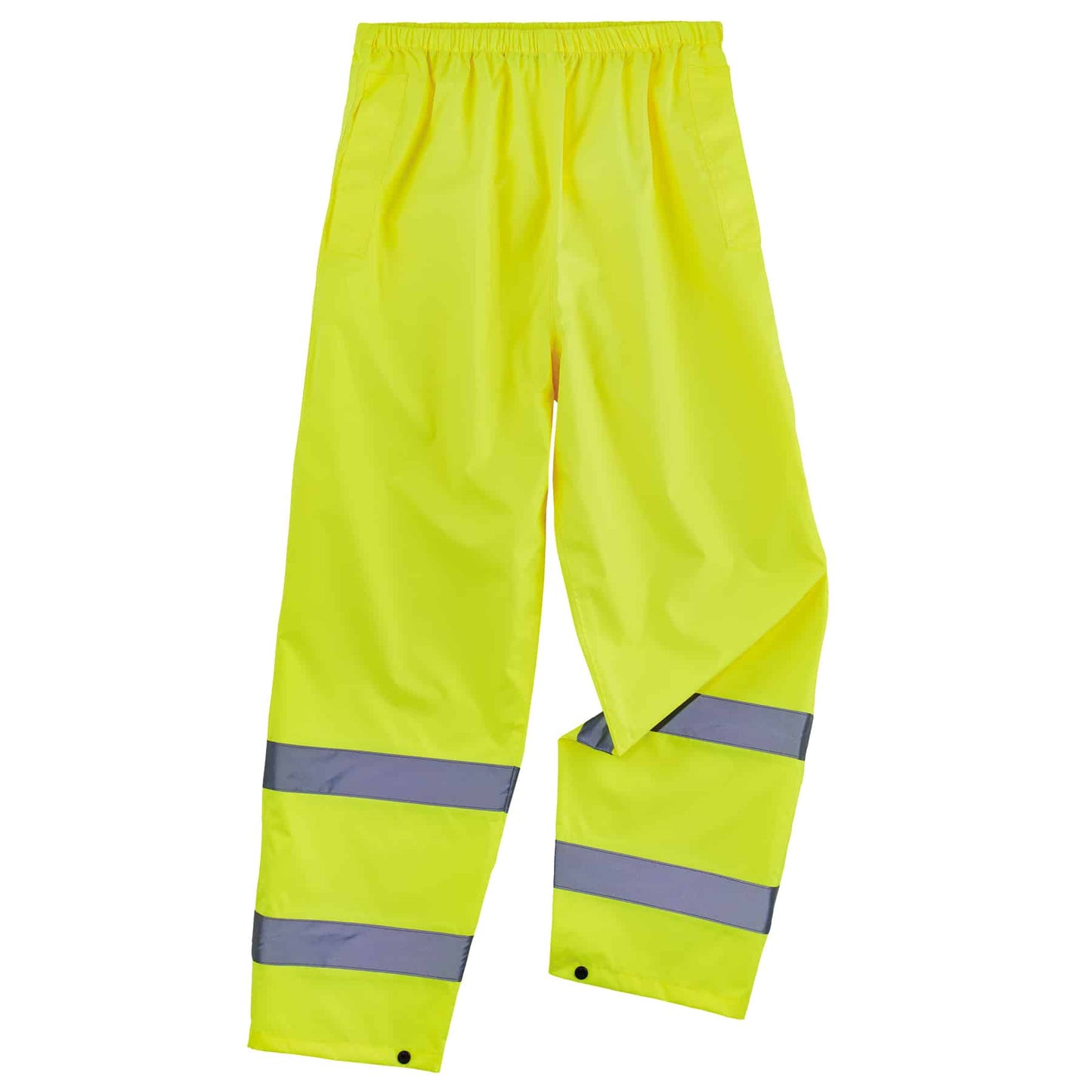 GloWear 8916 4XL Lime Lightweight Hi-Vis Rain Pants - Class E