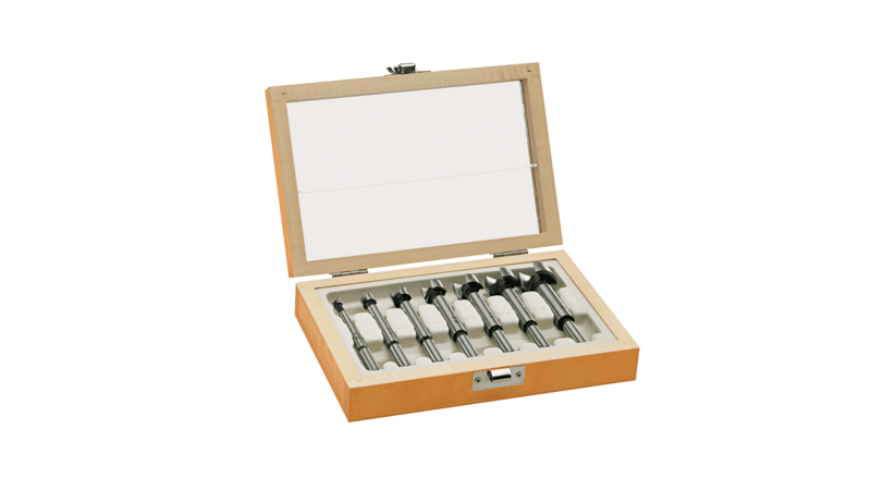 Bosch FB700 Forstner Bit Set W/Wood Case, (7 Pcs)