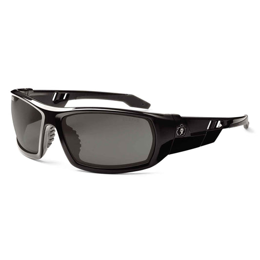 Skullerz ODIN Smoke Lens Black Safety Glasses