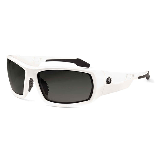 Skullerz ODIN Smoke Lens White Safety Glasses