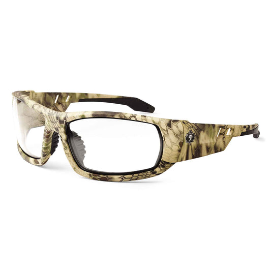 Skullerz ODIN Clear Lens Kryptek Highlander Safety Glasses