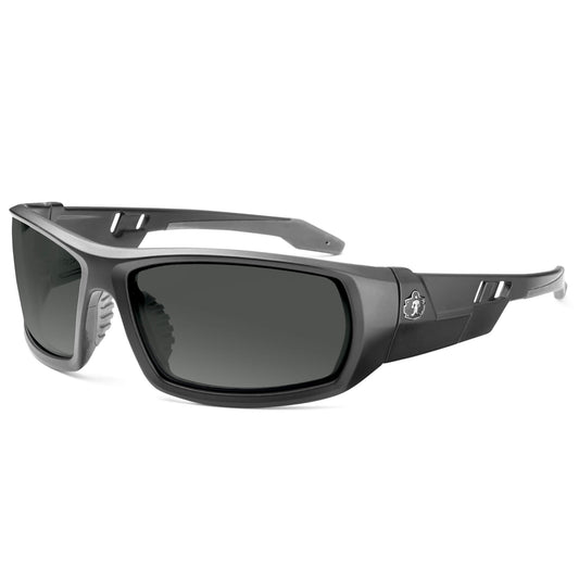 Skullerz ODIN Smoke Lens Matte Black Safety Glasses