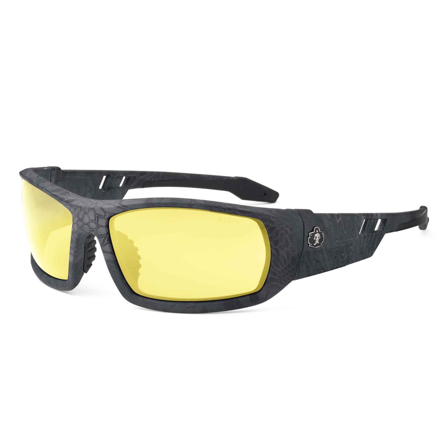 Skullerz ODIN Yellow Lens Kryptek Typhon Safety Glasses