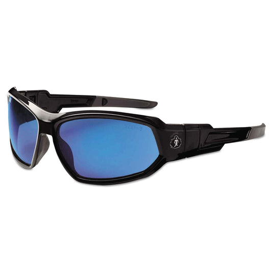 Ergodyne EGO56092 Loki Blue Mirror Safety Glasses