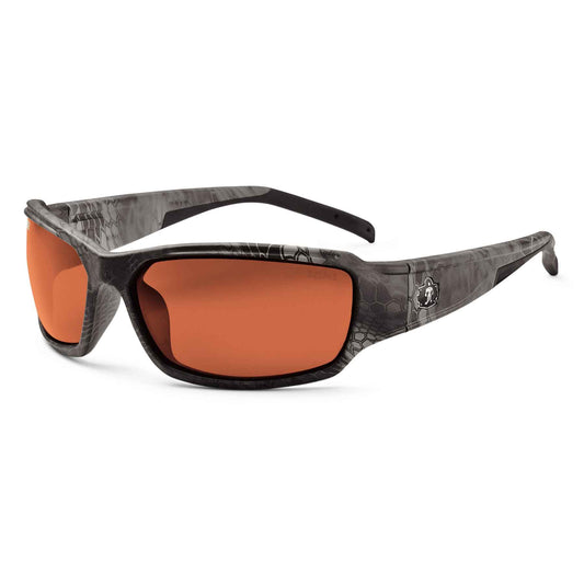 Skullerz THOR Polarized Copper Lens Kryptek Typhon Safety Glasses