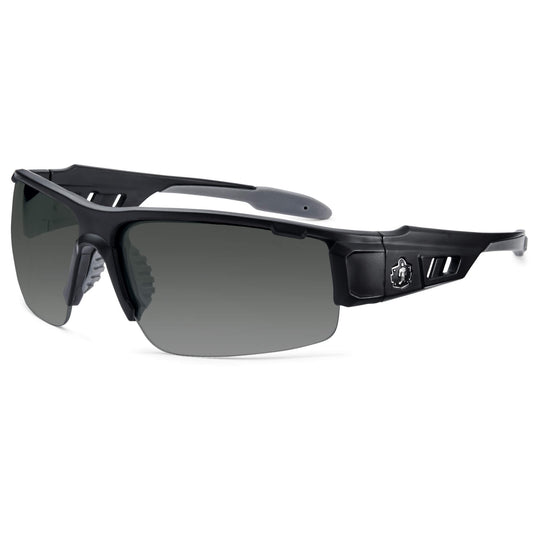 Skullerz DAGR Smoke Lens Matte Black Safety Glasses