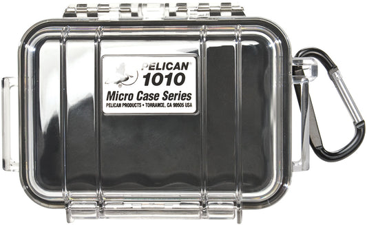 Pelican 1010 WL/BLACK LINER  CLEAR