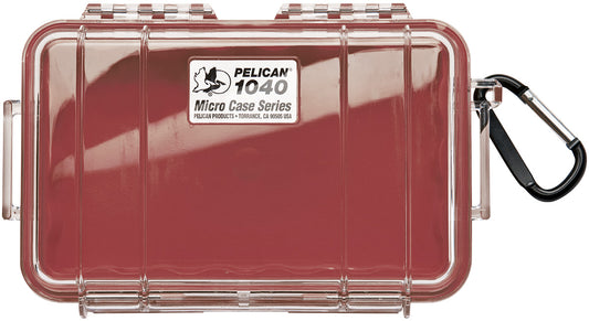 Pelican 1040 WL/WI-RED CLEAR