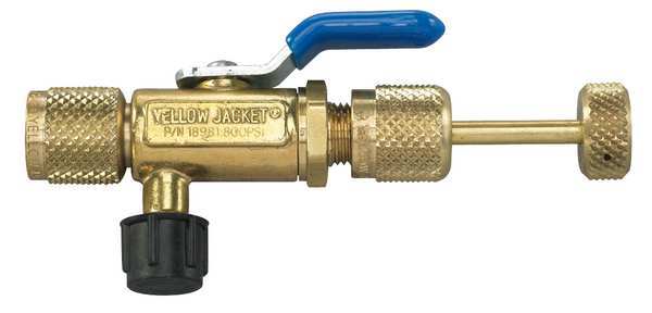 Yellow Jacket 18985 5/16" Vacuum/charge valve with side port