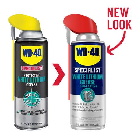 WD-40 30061 (300615) Specialist White Lithium Grease 10oz 6Ct O/S Carb2