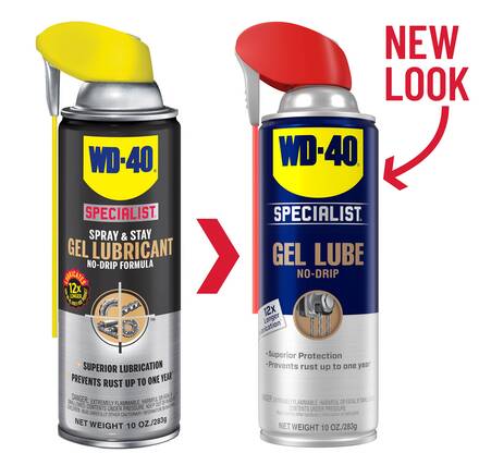 WD-40 30010 (300103) SPECIALIST SPRAY & STAY GEL LUBE 10OZ