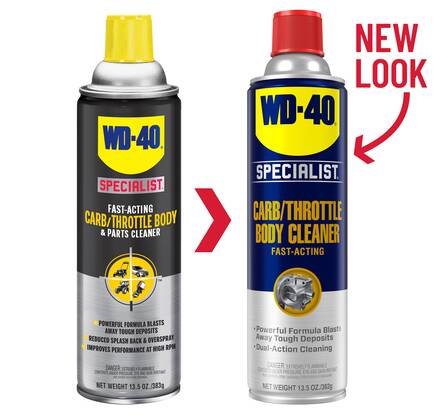 WD-40 30013 (300134) Specialist Carb/Throttle Body Cleaner 13.5oz 6ct o/s