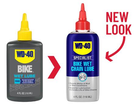 WD-40 39000 (390005) Specialist Bike 4oz Chain Lubricant-Wet 12ct