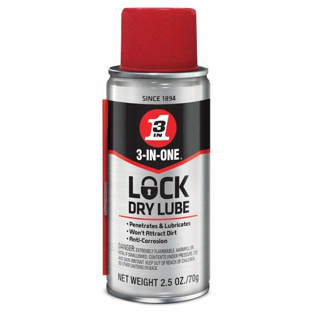 3-In-One (120077) 2.5oz Lock Lube 12ct RRP