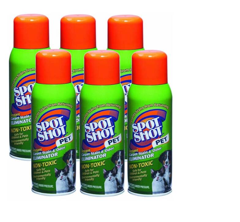 WD-40 00920 (009208) Spot Shot Non-Toxic Pet 14oz Aerosol 6ct