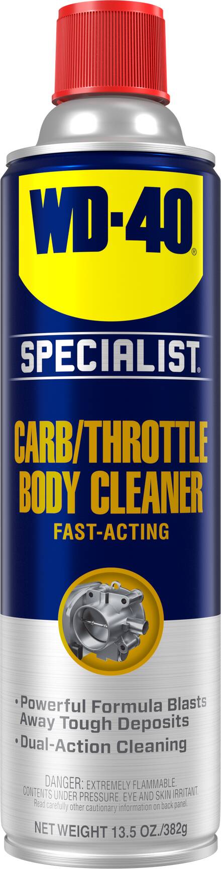 WD-40 30013 (300134) Specialist Carb/Throttle Body Cleaner 13.5oz 6ct o/s