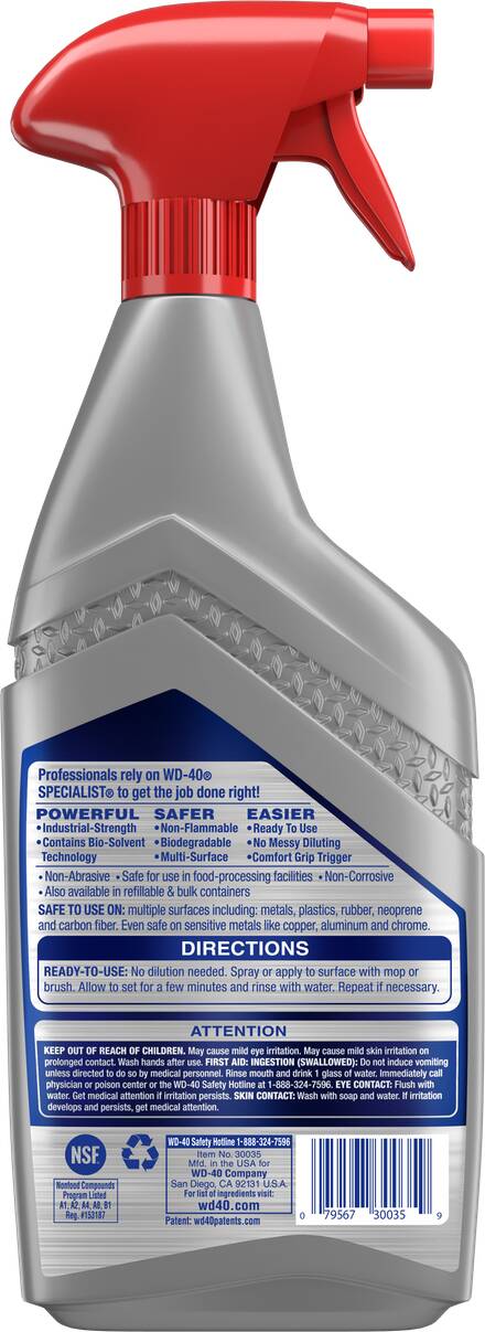 WD-40 30035 (300356) SPECIALIST NON AEROSOL DEGREASE 32OZ