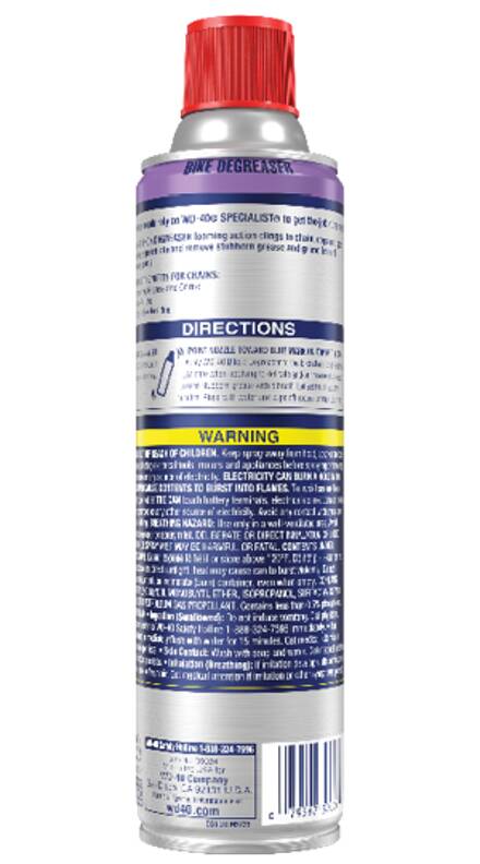 WD-40 39024 (390241) SPECIALIST BIKE 10OZ CLEANER & DEGREASER 6CT