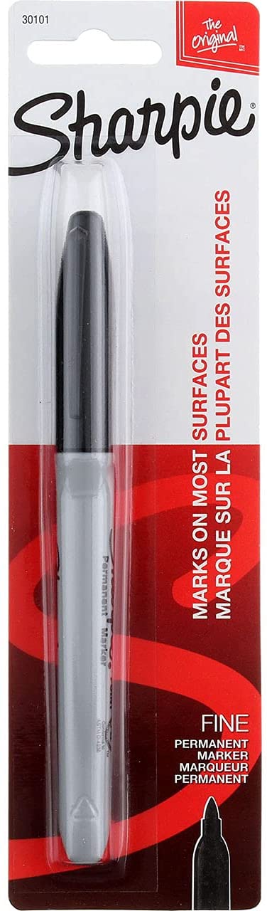 Sanford 30101PP Sharpie Fine Black Carded 1/Cd (6 EA)