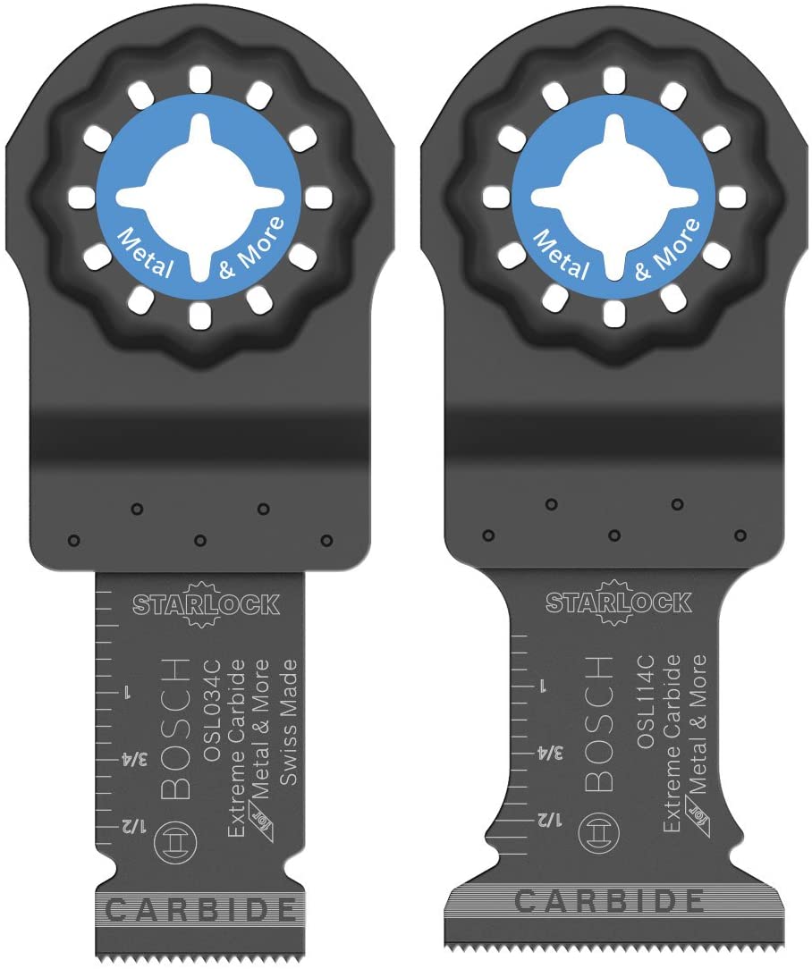 Bosch OSL002C Starlock 3/4" And 1-1/4" Carbide 2Pk