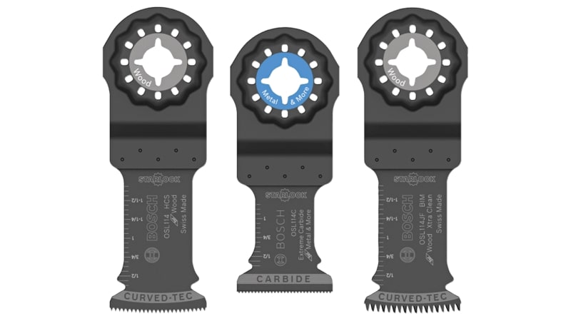 Bosch OSL003VP Starlock 1-1/4" Hcs, Xtra Clean, Carbide 3Pk